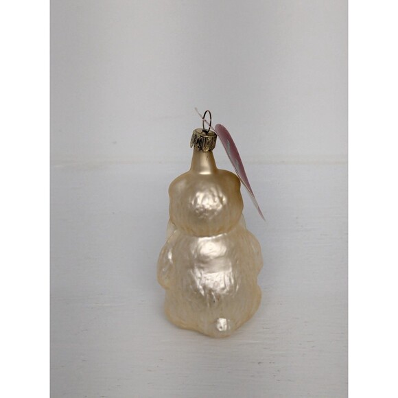 Inge Glas Glass Mouth Blown German Ornaments Baby First Christmas Set Of 3 New - Picture 12 of 16